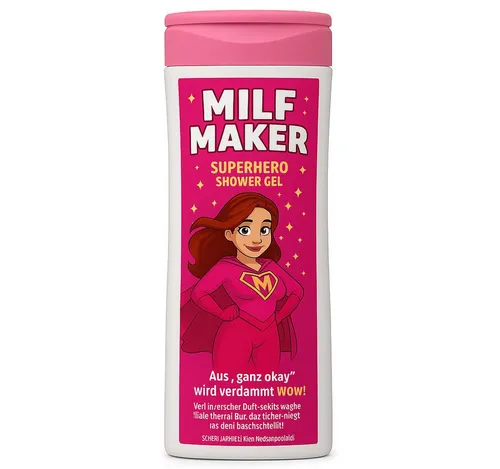 Deggelbam Duschgel Lustige Geschenkidee für Mama und werdende Mamas, Super witzige Geschenkidee für Frauen und Mütter