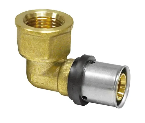 Environ Solarmodul-Halterung Pipetec Pressfitting Mehrschichtverbundrohr TH U Übergangswinkel IG 16