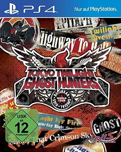 Tokyo Twilight Ghost Hunters Daybreak Special Gigs für PS4 - Visual Novel Spiel für PS4, bietet fesselnde Geschichten und strategische Entscheidungen, ideal für Fans von Rollenspielen und japanischer Kultur.