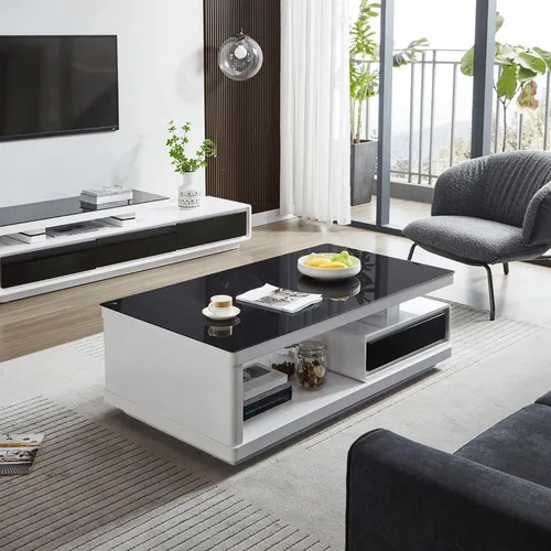 Luxus Couchtisch mit Stauraum