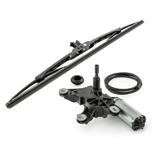 LST Wischermotor Heck Scheibenwischer Set Motor hinten Dichtung kompatibel mit Audi A3 8L A4 Avant