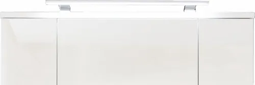 trendteam LED Spiegelleuchte 60 cm – Kaltweiß mit Schalter - Spiegelleuchten, 60 cm lange LED Badaufbauleuchte, spritzwassergeschützt und energieeffizient mit integriertem LED für helles, kaltes Licht.