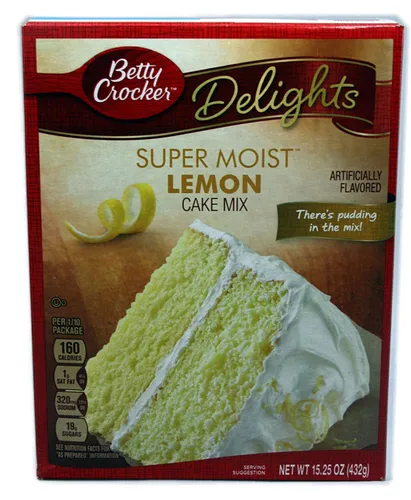 Betty Crocker Lemon Cake Mix 375g