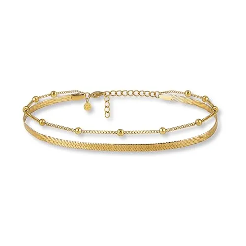 GD GOOD.designs Fußkettchen Gold für Damen von GOOD.designs