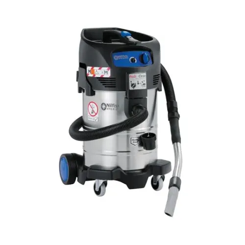 Nilfisk ATTIX 40-0M PC TYPE22 ATEX Industriestaubsauger - ATEX-zertifizierter Industriestaubsauger für explosionsgefährliche Stäube, mit manuellem Filterabreinigungssystem und langlebigem Motor für hohe Effizienz.