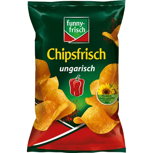 funny frisch Chipsfrisch ungarisch mit rauchigem Paprikageschmack 40g