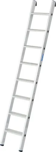 Krause Aluminium Anlegeleiter STABILO +S 3,15 m - Leiter aus leichtem Aluminium, ideal für sichere Arbeiten in Höhen, mit einer maximalen Belastbarkeit von 150 kg.