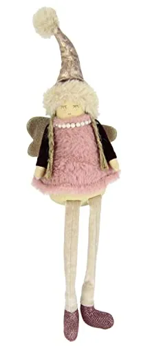 Flair Flower Dekoengel Kantenhocker Halskette Weihnachtsdeko Engel Dekoration Tisch Tischdeko Dekofigur Geschenke Weihnachtsdeko Weihnachtsschmuck Weihnachtsengel Figuren Deko Statue Skulptur