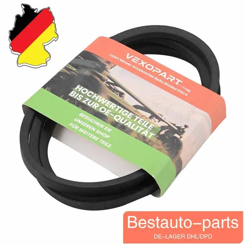 Federal 40 Keilriemen 589530601 für Husqvarna Rider R200/300-Serie - Rasenmäherriemen, passend für Combi 103 cm Mähwerk, ersetzt mehrere Teilenummern und sorgt für zuverlässigen Antrieb der Messerwellen.