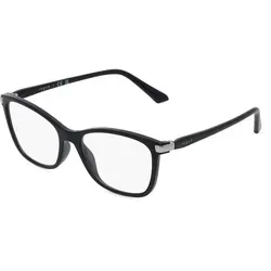 Vogue Brille Rahmen VO5378 W44 - Eleganter Cat Eye Stil - Brillenfassungen für Damen, mit poliertem schwarzem Metall und Acetat, ideal für einen modernen Look im 90er Jahre Stil.