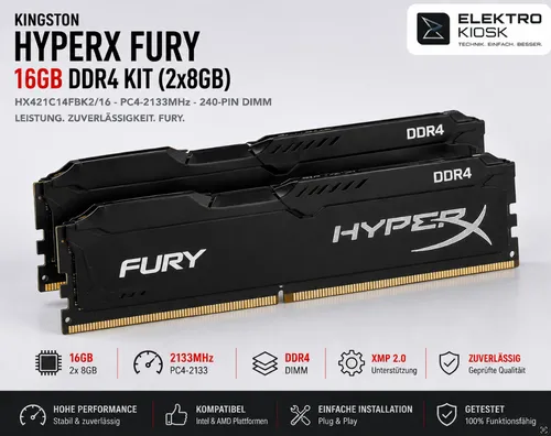 Kingston HyperX FURY DDR4 16 GB