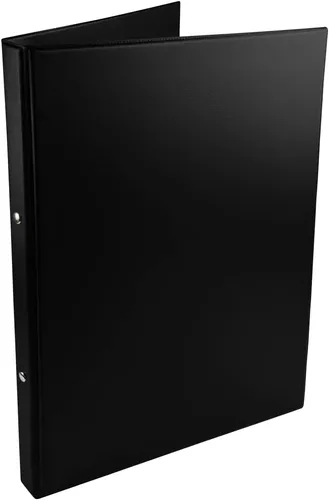 1x Ringbuch DIN A4 Schwarz 2-Ringordner Aktenordner A4 20mm schmall schwarz