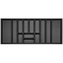 SO-TECH® Besteckeinsatz Orga-Box 3 silbergrau von SO-TECH