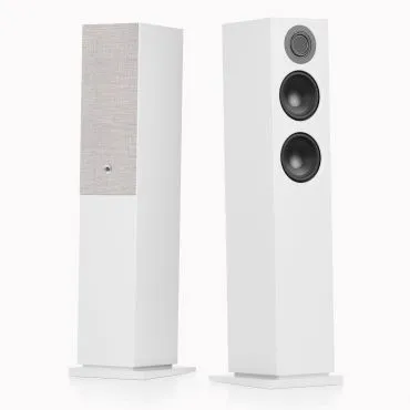 Audio Pro A48 W (WiiM Edition) - Wireless Multiroom Aktiv-Standlautsprecher in Weiß - Genießen Sie kabellosen Klang mit dem Audio Pro A48 W (WiiM Edition). Ideal für Multiroom-Setups, bietet er kraftvollen Sound und modernes Design für jeden Raum.