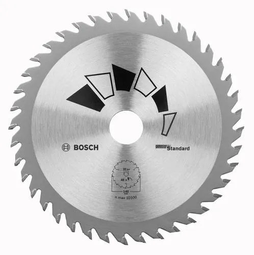 Bosch Accessories Standard 2609256814 Hartmetall Kreissägeblatt 180 x 30mm Zähneanzahl: 24 1St.