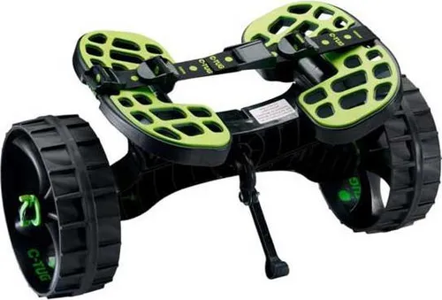 The Ultimate Kayak and Canoe Trolley, Einheitsgröße - Kajakfahren - Leichter und handlicher Trolley mit pannensicheren Rädern, der bis zu 120 kg trägt und in weniger als 20 Sekunden montiert werden kann.