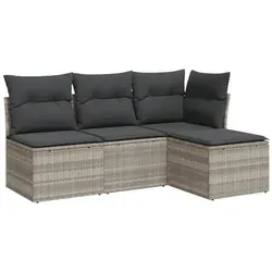 vidaXL Garten Sofa Garnitur 4-TLG. von vidaXL