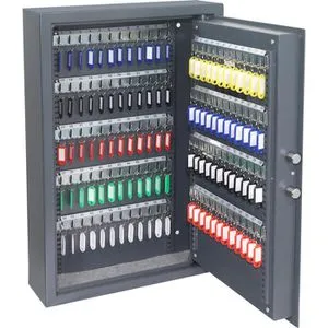 HMF Schlüsseltresor 210011, 108 Haken mit Elektronik-Zahlenschloss