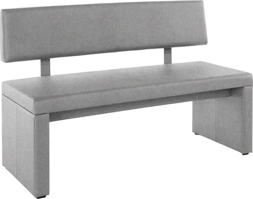 OTTO home Sitzbank Charissa, mit Lehne, Breite 140, 160 oder 180 cm