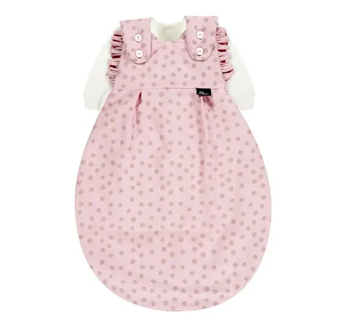 Alvi® Babyschlafsack - Das Original - Schlafsäcke für Babys, 3-teilig aus 100% Baumwolle. Mitwachsend, kuschelig und sicher dank umlaufendem Reißverschluss und Kabelauslassöffnungen für überwachte Babys.