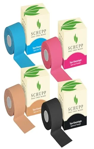 Schupp Kinesiologie Tape 5 cm x 5 m rot