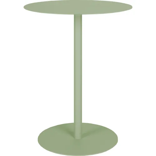 Zuiver Snow Bistrotisch rund 57 cm in Desert Sage - Der stilvolle Zuiver Snow Bistrotisch ist perfekt für kleine Gärten, Balkone oder Terrassen. Mit seinem schlanken Design und der matten Oberfläche bringt er frischen Wind in Ihre Einrichtung. Robustes Material für langanhaltende Freude.