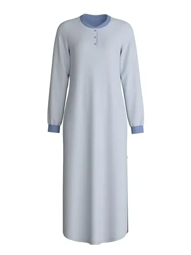 CALIDA Midnight Mushrooms Langarm-Nachthemd Damen, 130cm