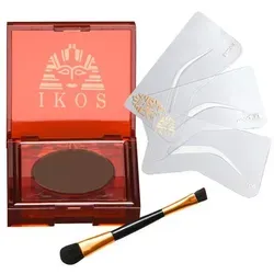 IKOS Augenbrauen-Formliner Set Braun bis dunkelhaarig von IKOS