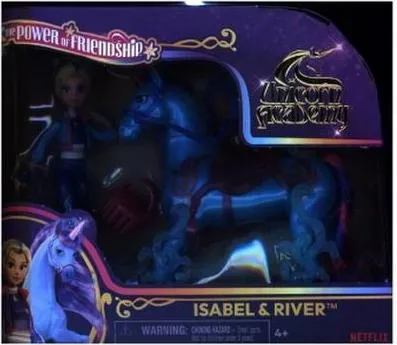 Amigo Unicorn Academy Small Doll & Unicorn Isabel & River