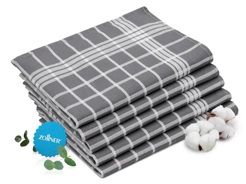 Zollner Geschirrtücher Grau von Zollner