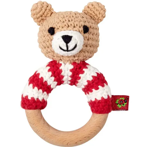 Häkel-Ringrassel Teddy BabyGlück
