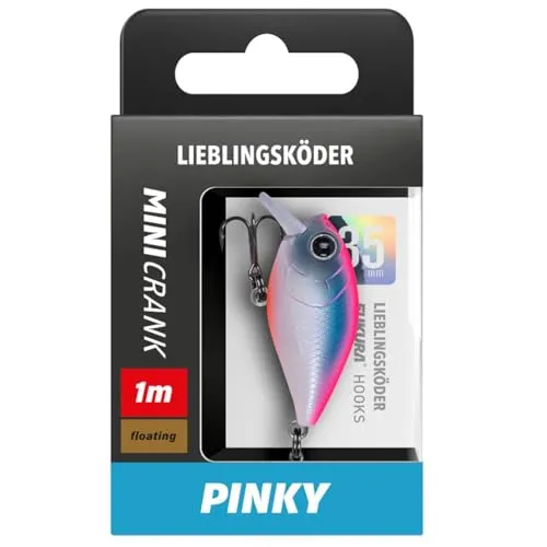 Lieblingsköder Mini Crank 35mm 3,6g - Wobbler, Farbe Lieblingsköder:Pinky