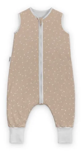 Ehrenkind® Baby Sommerschlafsack mit Füßen 1.0 TOG aus Bio-Baumwolle | Schlafsack Gr. 70 Beige Pusteblume - Optimal für aktive Schläfer: Der Sommerschlafsack mit Beinen bietet Bewegungsfreiheit und atmungsaktiven Komfort aus 100 % Bio-Baumwolle. Praktischer Reißverschluss für einfaches Wickeln in der Nacht. Ideal für warme Tage!