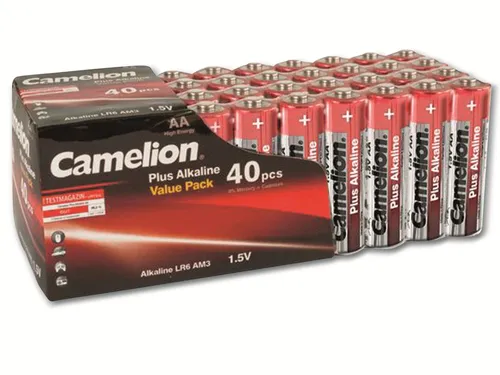 CAMELION Mignon-Batterie-Set Plus Alkaline, 40 Stück 11104006