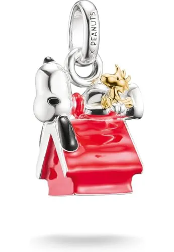 THOMAS SABO Charm-Anhänger Snoopy mit Woodstock Peanuts Connect CC1305-427-10 - Bicolor Charm-Anhänger von Thomas Sabo, ideal für individuelle Styles und als besonderes Geschenk. Verleihen Sie Ihrem Look einen verspielten Touch.