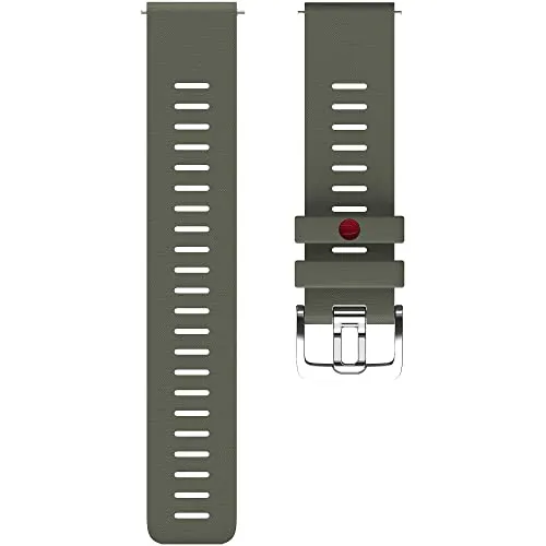 Polar Silikonarmband für Grit X Pro & Vantage M2 - 22 mm - Uhrenarmband für Sportmessgeräte, leicht wechselbar dank Federstege und aus langlebigem Silikon für hohen Tragekomfort. Passend für Polar Grit X Pro, Grit X, Vantage M2 und Vantage M.