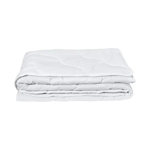 Schiesser Leichtsteppdecke Sommar 155x220cm - Bettdecken für Allergiker, schadstoffgeprüft und atmungsaktiv. Ideal für den Sommer, leicht und pflegeleicht, hypoallergen und resistent gegen Hausstaubmilben.