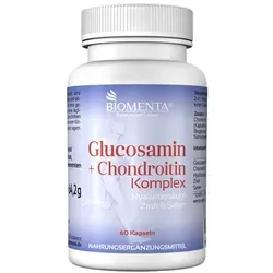 BIOMENTA Glucosamin+Chondroitin Komplex Kapseln 60 St