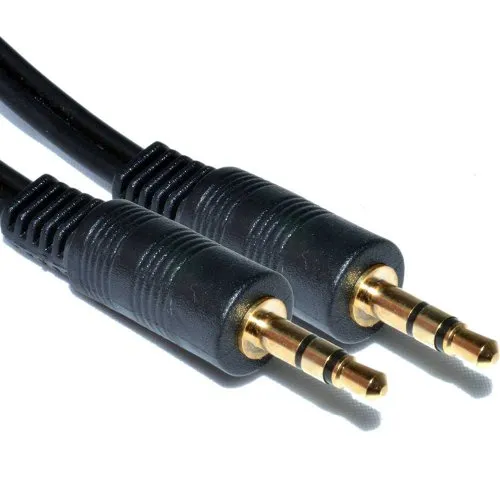 3,5 mm Stereo Klinkenstecker Zum Klinkenstecker Audio Kabel Anschlusskabel Vergoldeten 5 m [5 Meter/5m]