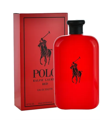 Ralph Lauren Polo Red Eau de Toilette 200ML - Eau de Toilette für Männer, mit einem kraftvollen, frischen Duft, ideal für den selbstbewussten Mann.