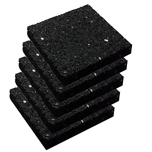 Terrassenpads 90 x 90 x 6mm 8mm 10mm 12mm 15mm 20mm, sowie 100 x 100 x 3mm! Stärke und Menge auswählbar. (90 x 90 x 15mm Menge: 25 Stück)