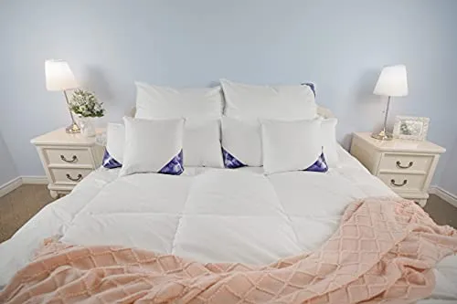 Von der Mutter Natur-Daunen Federn 135x200cm Füllung 1200, 1400, 1600 Bettdecke, Decke, Bettdecken, Ballondecke, Daunenflaum, Decken (135 x 200cm_900gr)