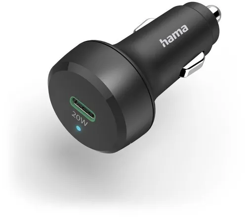 Hama Kfz-Adapter/Kabel/Stecker Auto-Schnellladegerät (20W)