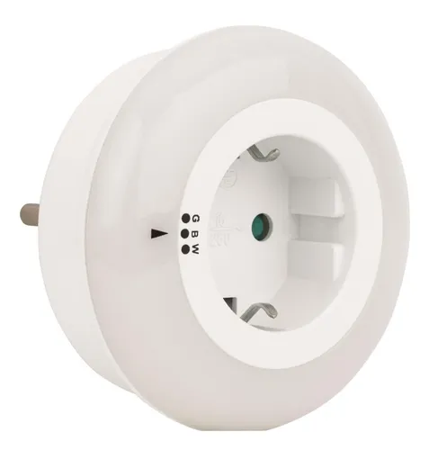 LED Nachtlicht mit Dämmerungsautomatik und einstellbarer Lichtfarbe