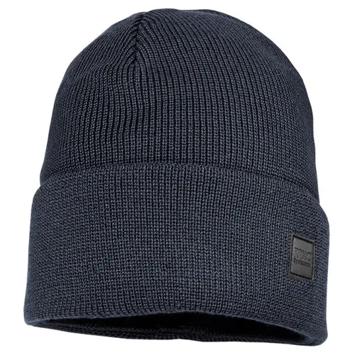 maximo - Kid's Beanie mit Umschlag - Mütze Gr 49-51 cm blau