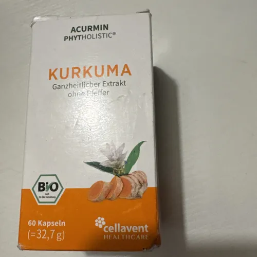 BIO Kurkuma Kapseln 60 St - Pflanzliches Ergänzungsmittel, rezeptfrei und unterstützt Ihr Wohlbefinden
