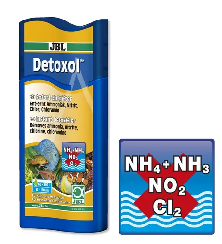 JBL Detoxol Sofort-Entgifter für gesundes Aquarienwasser 100ml (24 EUR/l)