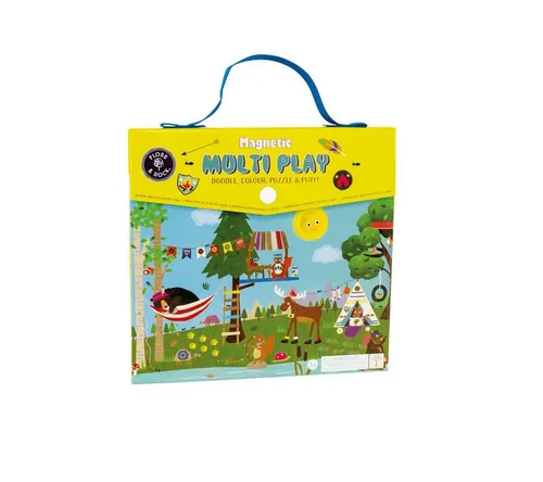suebidou Lernspielzeug Magnetisches Multi Play Aktivitäts-Set - Badespielzeug für Kinder ab 3 Jahren, vielseitig einsetzbar und ideal für Reisen – fördert Kreativität und motorische Fähigkeiten.