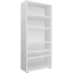 Mid.you Regalelement Weiß, 5 Fächer