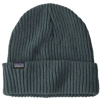 Patagonia FISHERMANS ROLLED BEANIE Unisex Gr.ONESIZE - Mütze - grün|grau